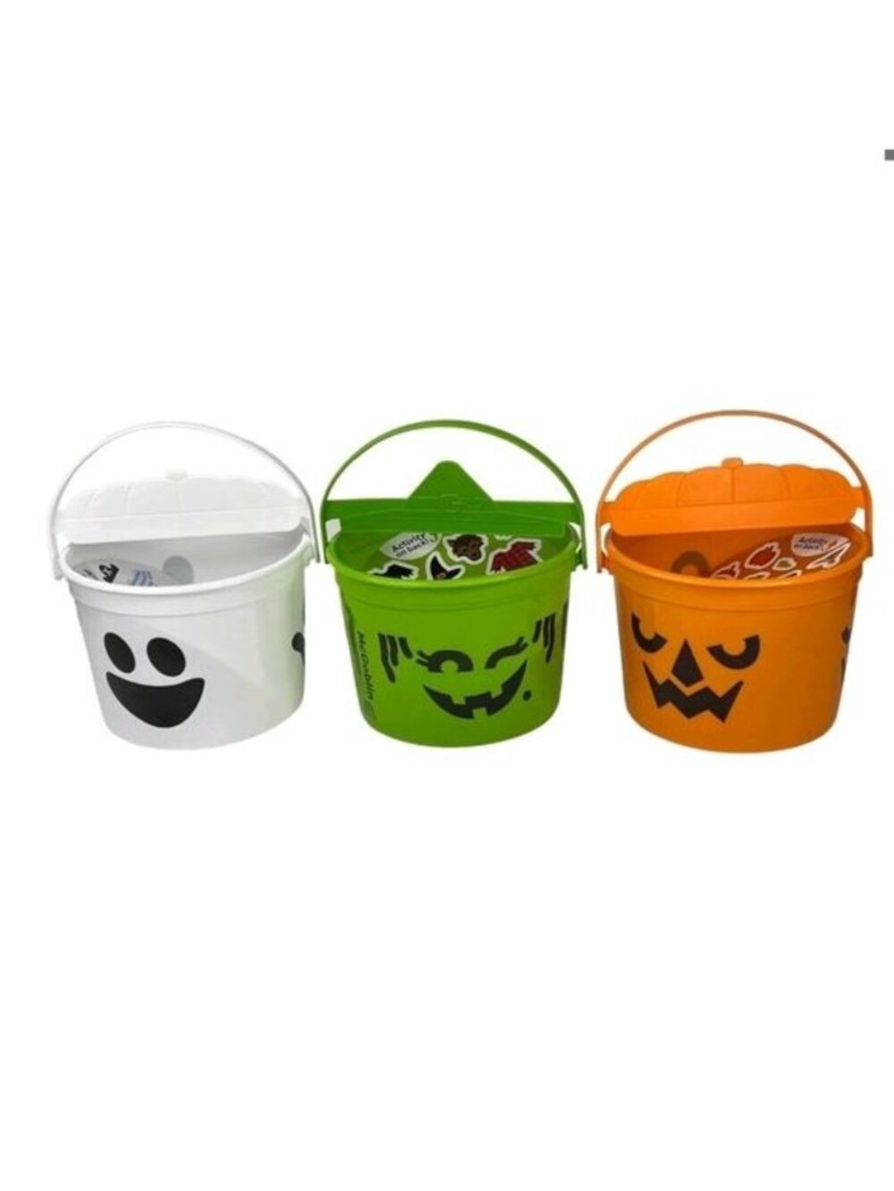 McDonald's Halloween Happy Meal Bucket Set 2022